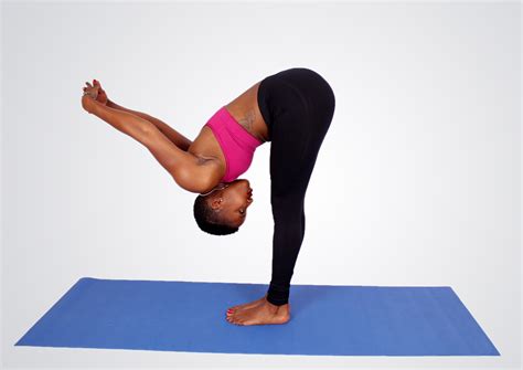 Fitness Woman Doing Yoga Stretch