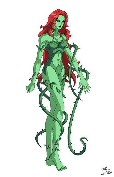 Poison Ivy By Phil Cho Marvel Dc Comics Pinterest