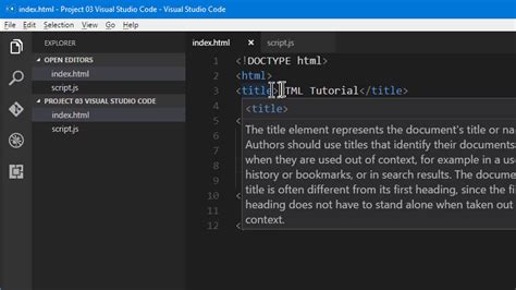 How To Create Html File In Visual Studio Code