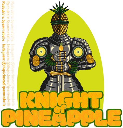 The Knight Of Pineapple Pledged To Uphold The Sacred Taste Of Pineappley Goodness On Pizza