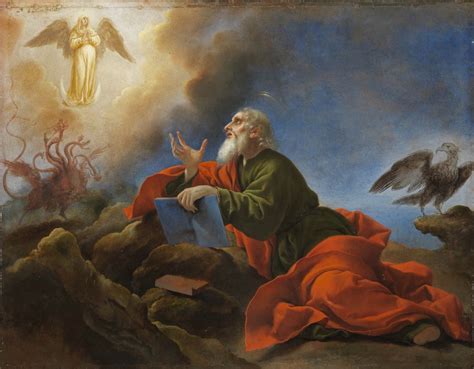 The Revelation Of John On Patmos Island