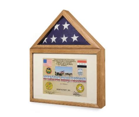 Buy Custom Made Flag Medal Display Case Flag And Medal Shadowcase
