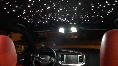 A ceiling painted with stars frequently occurs as a design motif in a cathedral or christian church, and replicates the earth's sky at night. DODGE CHARGER WITH ROLLS ROYCE STAR CEILING - YouTube