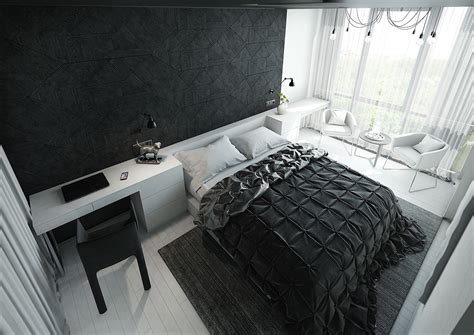 Black And White Stunning Master Bedroom Designs Master