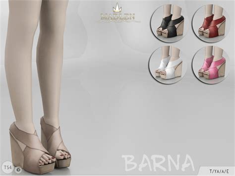 Madlen Barna Shoes By Mj95 At Tsr Sims 4 Updates