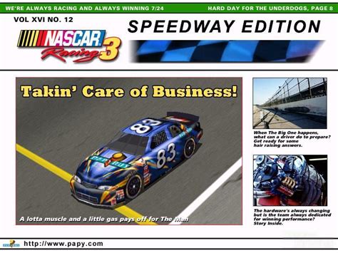 The worldy rally championship on your pc. NASCAR Racing 3 Download (1999 Simulation Game)