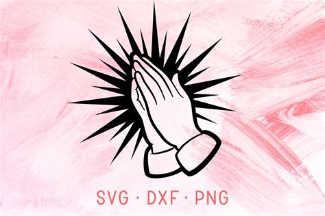 praying hands svg praying hands dxf praying hand clipart etsy images and photos finder