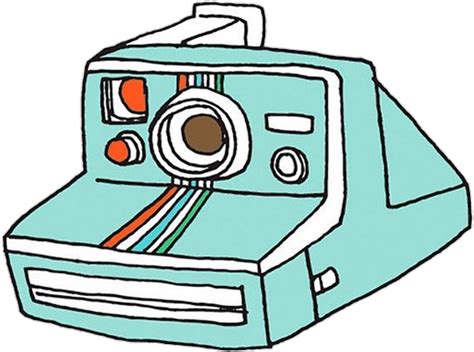Download Polaroid Clipart Sketch Polaroids Camera Clipart Transparent