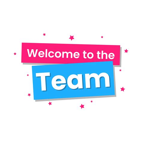 Welcome To The Team Celebration Employee Join Business Banner Template