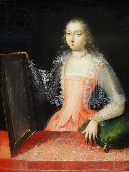 Image Of Portrait Of Elizabeth Vernon Countess Of Southampton Oil On