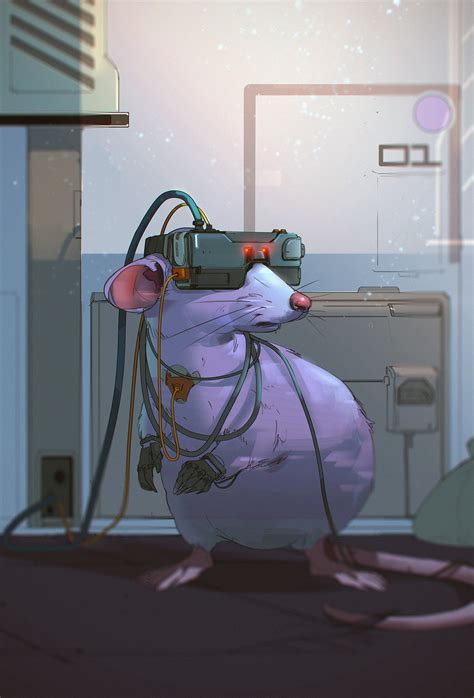 Artstation Cyber Rat
