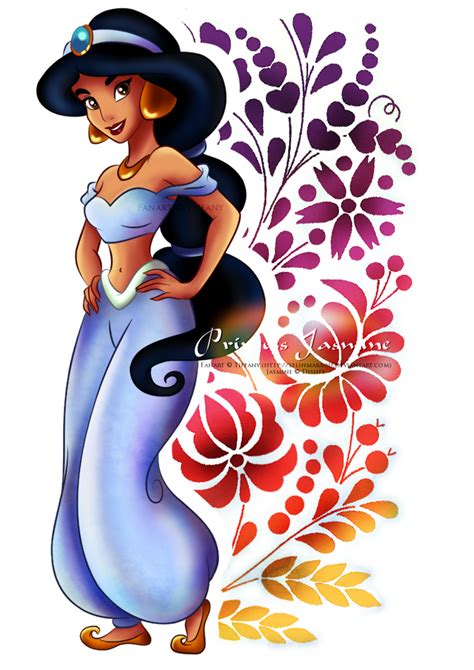 Princess Jasmine Tiffany Aka Selinmarsou Disney Jasmine Princess