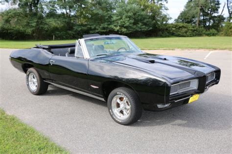1968 Pontiac Gto Convertible For Sale 15 Miles On Fresh Body Off