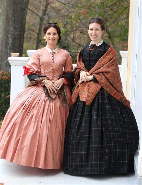 Couture Historique 1860s Fall Dresses