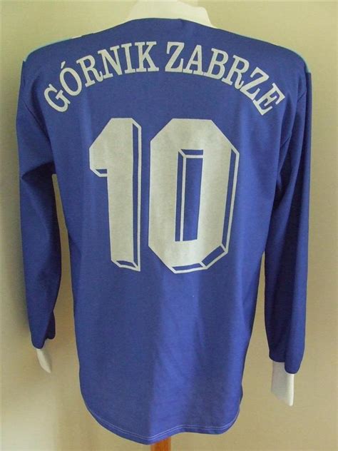 Kolejki pko ekstraklasy / godz. Górnik Zabrze Home football shirt (unknown year). Added on ...