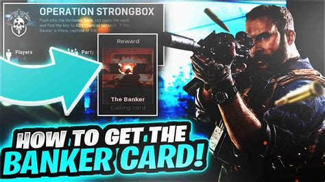 How To Get The Animated Banker Calling Card In Modern Warfare Youtube