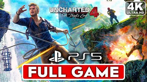 Uncharted 4 Ps5 Gameplay Walkthrough Part 1 Full Game 4k Ultra Hd
