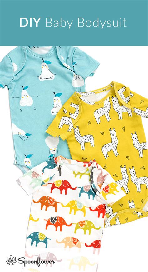 Make An Adorable Diy Bodysuit With This Free Pattern Spoonflower Blog