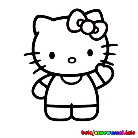 Free Hellokitty Hitam Putih, Download Free Hellokitty Hitam Putih png