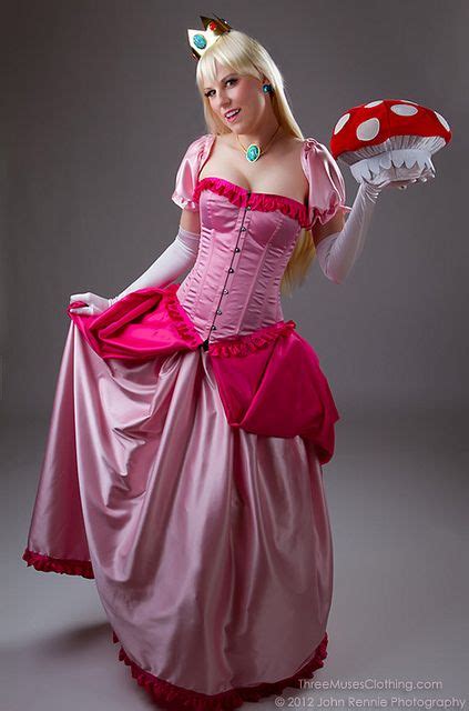 Princess Peach Costume Halloweenie Princess Peach Costume Peach Costume Princess Peach Cosplay