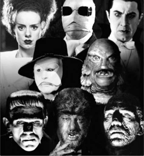 The Universal Monster Lineup Classic Horror Movies Monster Horror