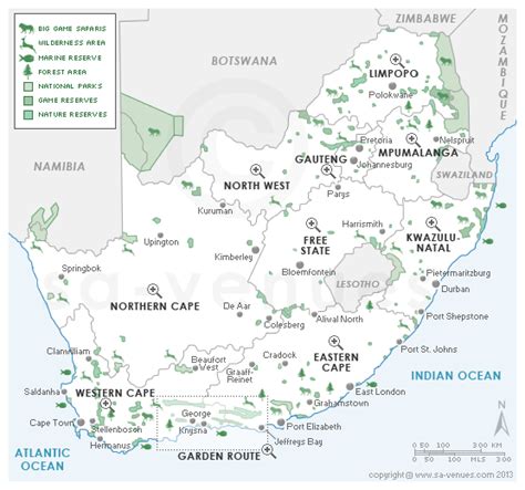 South Africa Game Reserves