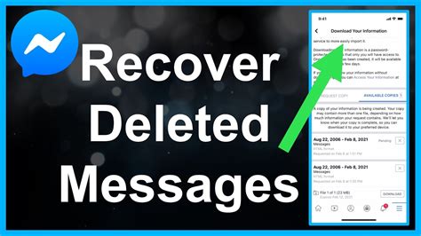 Recover Deleted Messenger Messages Motionvse