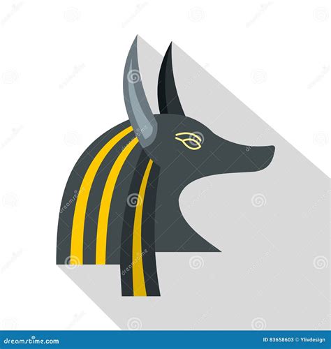 Anubis In Flat Vector Design Isolated On White 153982761