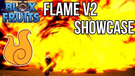 Flame V2 Showcase Blox Fruits Youtube