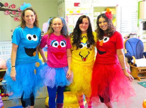 Sesame Street Costumes Adults Cookie Monster Elmo Big Bird Abby Cadabby More Teacher