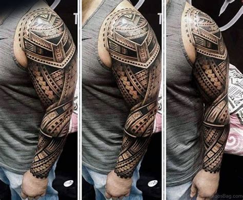Maori Sleeve Tattoos For Men