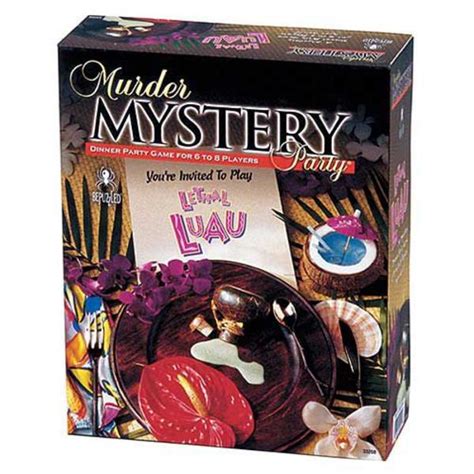 Call us to reserve your detective dinner murder mystery party event. University Games Lethal Luau Murder Mystery Party - Toys ...