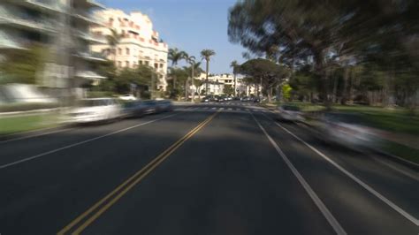 Pov Santa Monica Drive Stock Video Footage 0012 Sbv 300184437