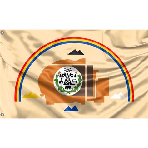 Navajo Nation Flag Usa Unique Print 3x5 Ft 90x150 Cm Etsy