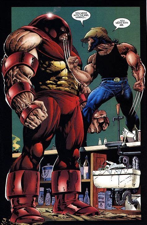 Wolverine Vs The Juggernaut This Would Be A Massive Case Of Little