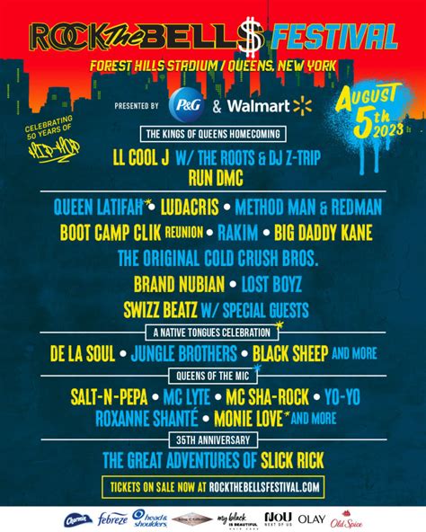 Rock The Bells Festival In Forest Hills At Forest Hills Stadium