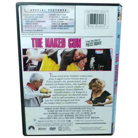 The Naked Gun Dvd Widescreen R Very Good Condition Tested Ebay