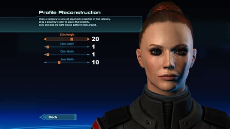 Tutorial How To Generate A Face Code For A Mass Effect 1 Character