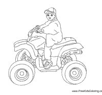 Feel free to print and color from the best 39+ four wheeler coloring pages at getcolorings.com. Boy on Four Wheeler » Coloring Pages » Surfnetkids