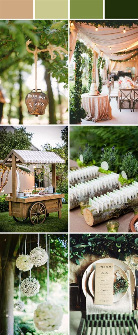 Top 10 Elegant And Chic Rustic Wedding Color Ideas