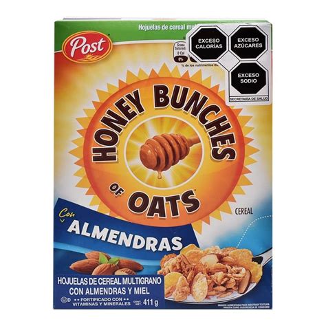 Cereal Post Honey Bunches Of Oats Con Almendras 411 G Walmart