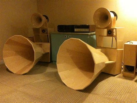 In this project i build a 'back loaded horn' type enclosure following the exact designing instructions from fostex. Related image | Horns, Diy horns, Wooden diy