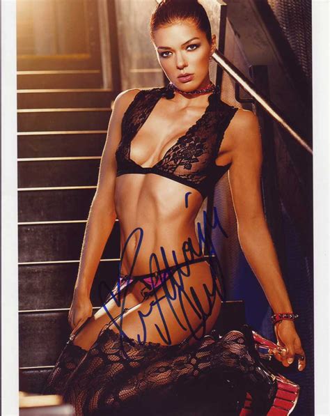 Adrianne Curry In Person Autographed Photo