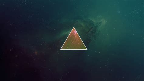 Free Download Abstract Triangle Space Background Desktop Wallpaper