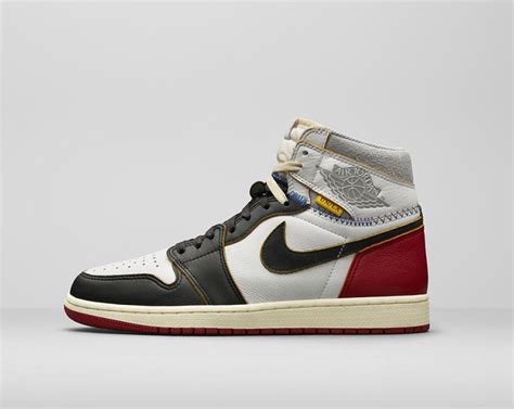 Union X Air Jordan 1 Black Toe Sneakerb0b Releases