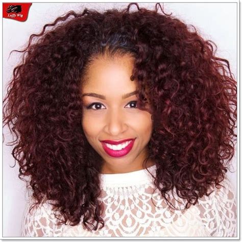 Red highlights on curly hair is a trendsetting option. 106 Burgundy Hairstyles for a Fiery & Fierce New You