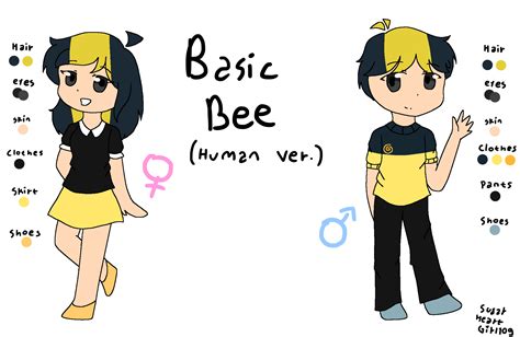 Humanized Bees 1 Basic Bee Fandom