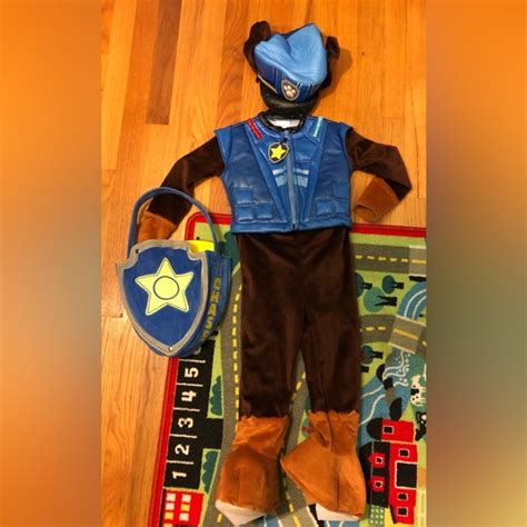Costumes Paw Patrol Chase Costume With Matching Candy Bag Poshmark