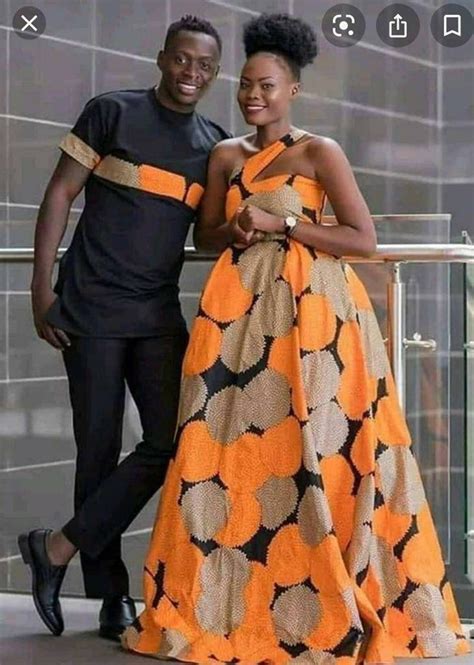 African Couples Outfits African Couples Attire African Men Etsy