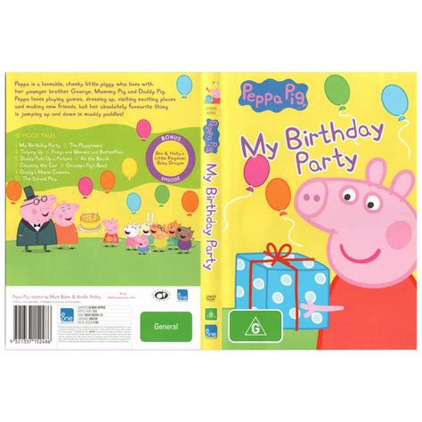 Peppa Pig My Birthday Party Dvd Big W